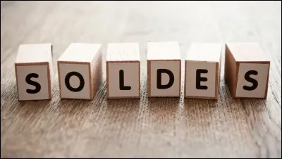 Lorsque arrivent les soldes...