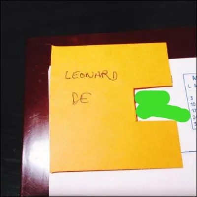 ...en sciant, tout bêtement !