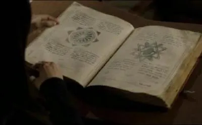 Comment s'appelle le livre dont ils se servent pour la sauver ?