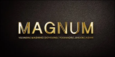 Il était le ... membre à être annoncé pour "Magnum".