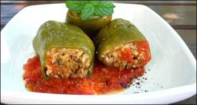 Feuille de vigne farcie :