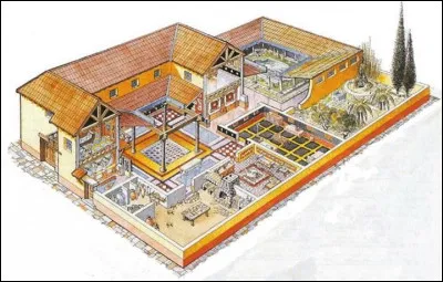Habitation romaine :