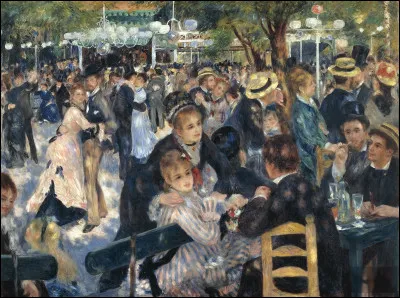Qui a peint "Le Bal du Moulin de la Galette" ?