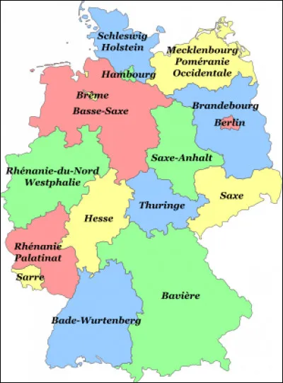 Quel est le plus grand des länder d'Allemagne ?