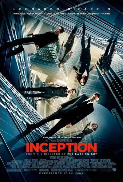 "Inception" est joué par Marion Cotillard.