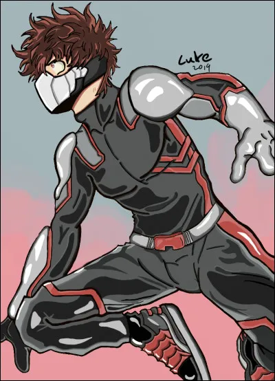 Quel est le nom de super héros d'Izuku ?