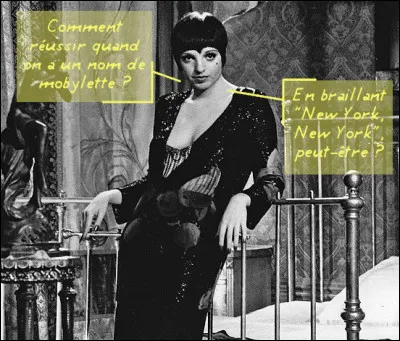 Elle a eu un peu de chance, quand même, de faire carrière !