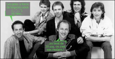 Bon, c'est vrai aussi qu'on ne sait pas bien le prononcer, leur nom de groupe, les Français...