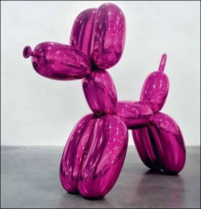 Cet artiste contemporain est sans doute le plus connu, entre autres, pour ce chien ballon réalisé en inox. Quel est son auteur ?
