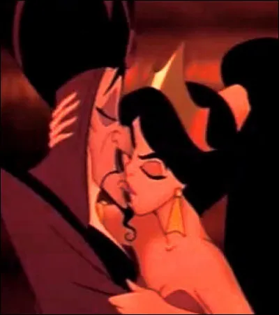 Jasmine est la seule princesse à embrasser un méchant.