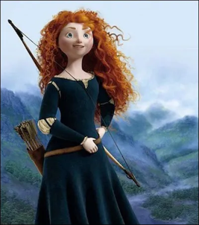 Mérida est la seule princesse à avoir un accent.