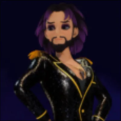 De quelle couleur deviennent les cheveux de Jagged Stone dans "Guitar Vilain"