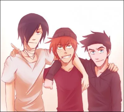 Comment s'appellent les enfants qui ont attaqué Jeff the Killer et son frère pour leur premier jour d'école ?