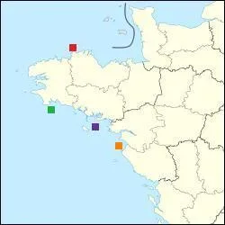 Quelle le est indique par le carr violet ?