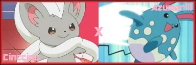 Premier tour du match, si mon Pashmilla lance l�attaque &laquo;Canon Graine&raquo; sur Azumarill, les d&eacute;g&acirc;ts de mon attaque pourraient &ecirc;tre multipli&eacute;s par...