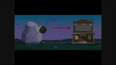 Que peut-on lire  l'endroit o pointe la flche ?