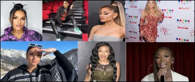 Eva, Imen Es et Lynda, n'ont pas assez sorti d'albums pour que tu choisisses, du coup on ne va faire qu'avec les titres. Pour Keishya, je ne les connais pas tous.
Pour Keishya Cole, choisis un titre :