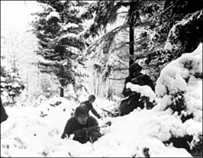 Bataille des Ardennes, hiver 1944-1945 : ça sent la fin de la WWII. Près de quelle ville de Belgique cette bataille s'arrête-t-elle ?
