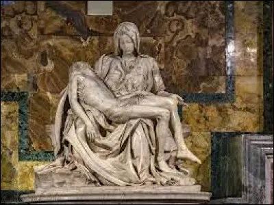 Il est l'auteur de "La Piet&agrave;", sculpture de marbre situ&eacute;e dans la basilique Saint-Pierre de Rome, r&eacute;alis&eacute;e entre 1498 et 1499 :