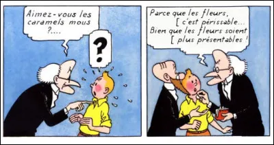 En fait, dans la chanson, "on" ne précise qu'il s'agit de caramels mous : maintenant, le voile est levé ! Alors, cela vous inspire ?