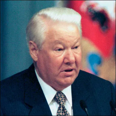 Boris Eltsine a dirigé la Russie de ...