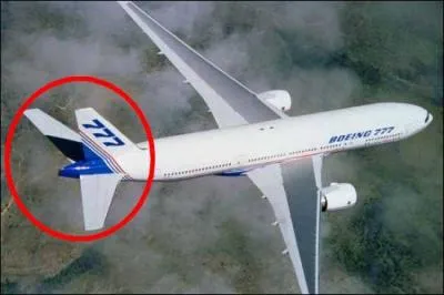 Comment s'appelle la partie de l'avion entoure en rouge ?