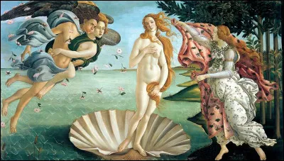 C'est au peintre Sandro Botticelli que nous devons "La Naissance de Vénus".