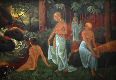 Qui a peint "Baigneuses aux voiles blancs" ?