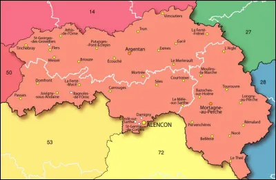 Alençon est-elle la préfecture de l'Orne ?