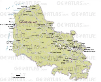 Calais est-elle la préfecture du Pas-de-Calais ?