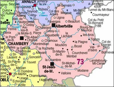 Chambéry est-elle la préfecture de Savoie ?