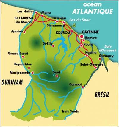 Cayenne est-elle la préfecture de Guyane ?