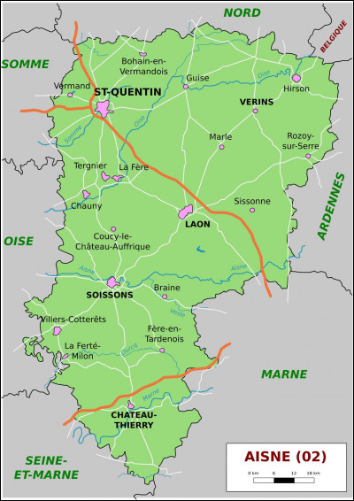 Saint-Quentin est-elle la préfecture de l'Aisne ?