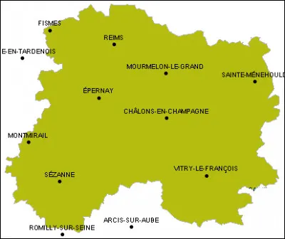 Reims est-elle la préfecture de la Marne