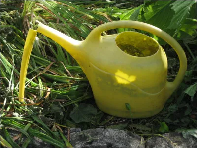 Où jeter un arrosoir hors d'usage ?