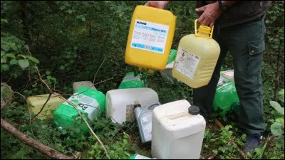 Où jeter un bidon d'engrais ? (vide ou plein)