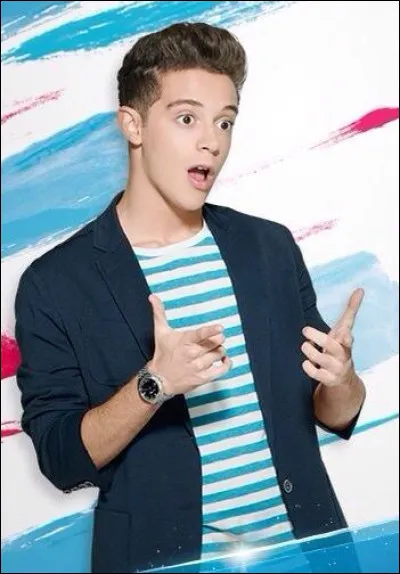 Quel personnage a-t-il interprété dans la série ''Violetta'' ?