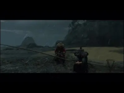 Lors des "six lames de Kojiro", à qui Jin laisse-t-il le choix de ne pas participer au combat ?