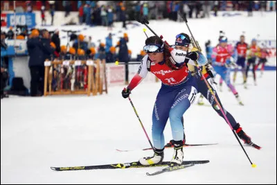 Qui avait remporté la poursuite féminine ?