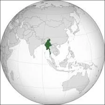 Quel est le pays représenté en vert sur la carte ?