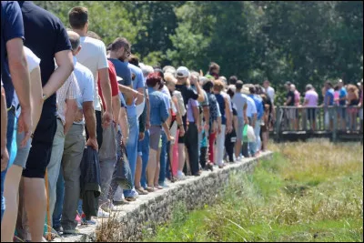 Enfin, tu es dans la queue pour faire un manège et la file d'attente avance très lentement...