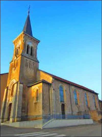 Nous sommes maintenant dans le Grand-Est devant l'église de la Nativité-de-la-Vierge, à Bouxières-sous-Froidmont. Village de la Communauté de communes du bassin de Pont-à-Mousson, il se situe dans le département ...