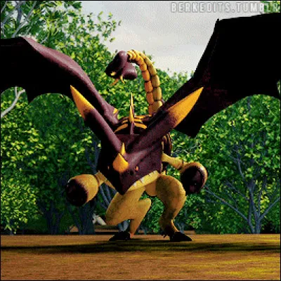 Dans l'épisode "Aveuglé" Astrid parvient à apprivoiser un dragon, à quelle race appartient ce dernier ?