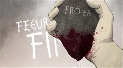 Complétez : 
"Horfði þangað..."