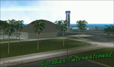 Dans quelle partie de la ville peut-on trouver l'aroport Escobar ?