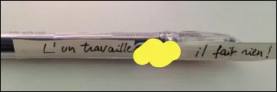 C'est vrai ça : et en même temps, y'en a des qui jouent aux quiz...