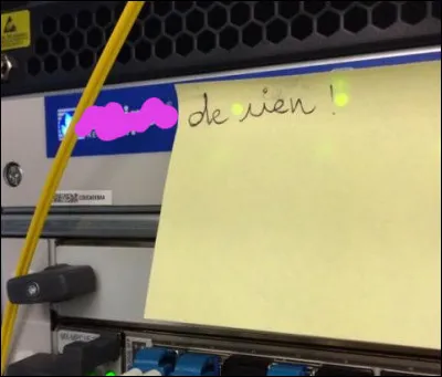 Ceci est un "shelf-serveur" encore vivant : il est chaud devant !