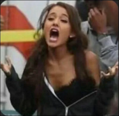 Que dit Ariana à la fin de sa chanson "34+35" ?