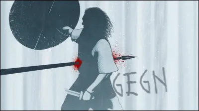 Complétez : 
"Hendi þeim ofan í gangára..."