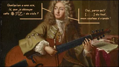 Parfois en musique, il faut savoir trancher ! Vous n'êtes pas d'accord avec ce maître ?